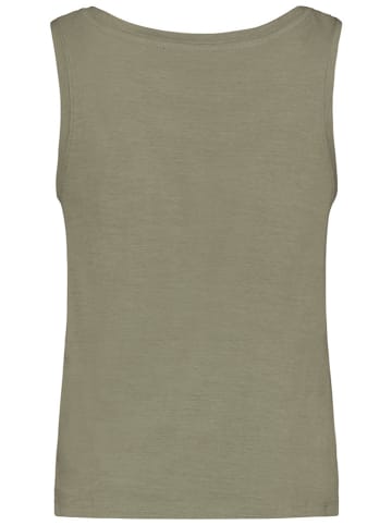 Top w kolorze khaki