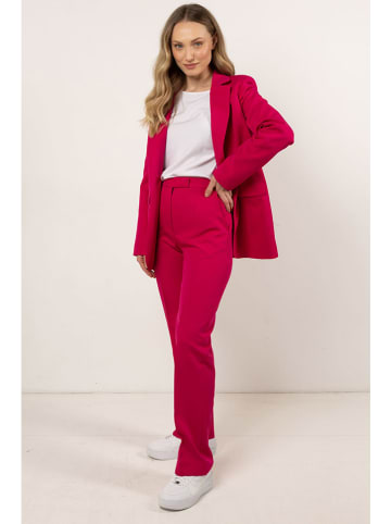 Stoffen broek roze