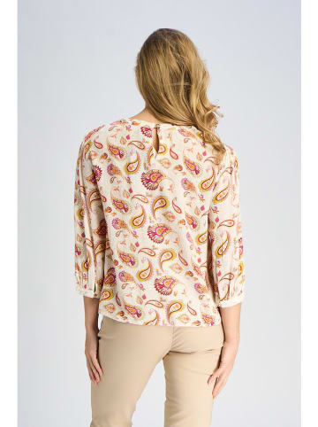 Blouse beige/roze