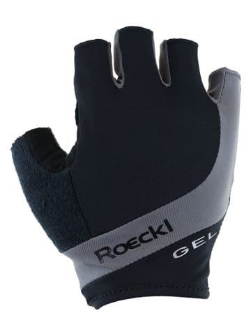 Fahrradhandschuhe "Halver 2" in Schwarz/ Grau