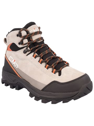 Leder-Trekkingboots "Myzar Mid" in Beige/ Schwarz