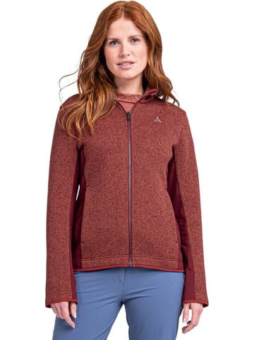 Fleece vest "Oberau" rood