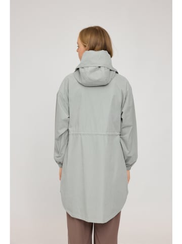 Parka w kolorze jasnoszarym