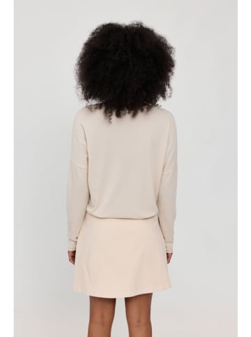 Koszulka "Jersey Knit" w kolorze beżowym