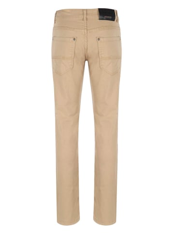 Spijkerbroek - wide fit - beige