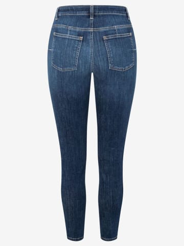 Dżinsy - Slim fit - w kolorze granatowym