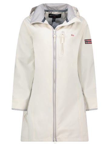 Parka "Bady" w kolorze białym