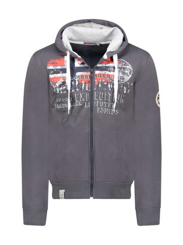 Sweatjacke "Gelegant" in Grau