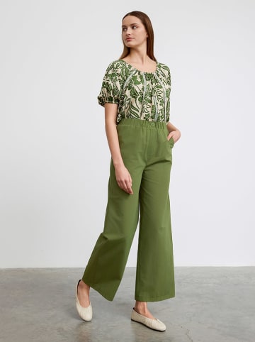 Marlenehose in Grün