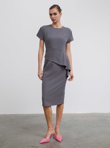 Kleid in Anthrazit