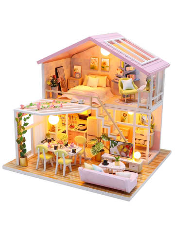 Zestaw budowlany "Pink House" - 14+