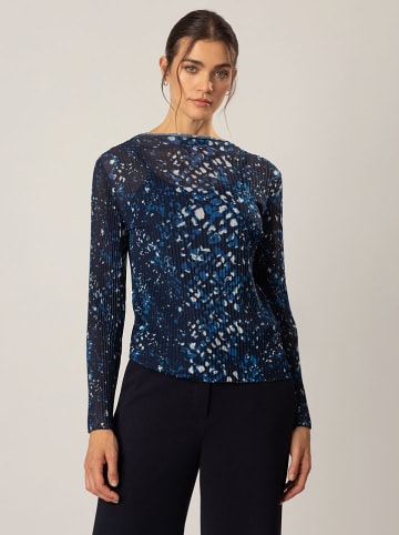 Longsleeve in Dunkelblau