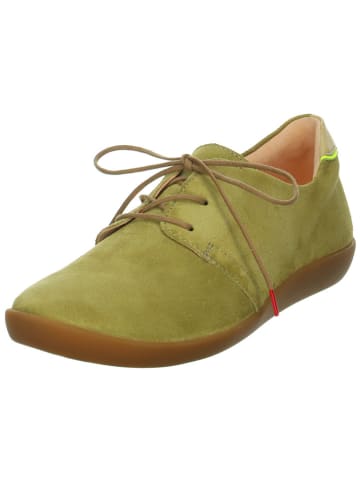 Schnürschuhe in Khaki