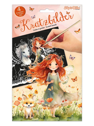 Kratzbilder im Display "Elfenprinzessin" - ab 3 Jahren