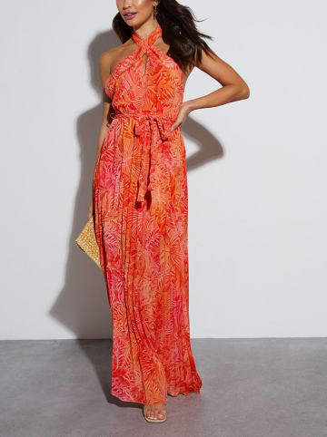 Kleid in Orange/ Rot