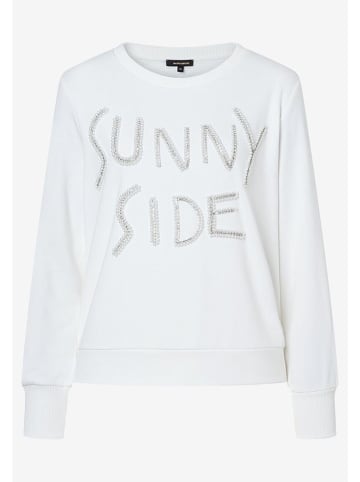 Sweatshirt in Weiß