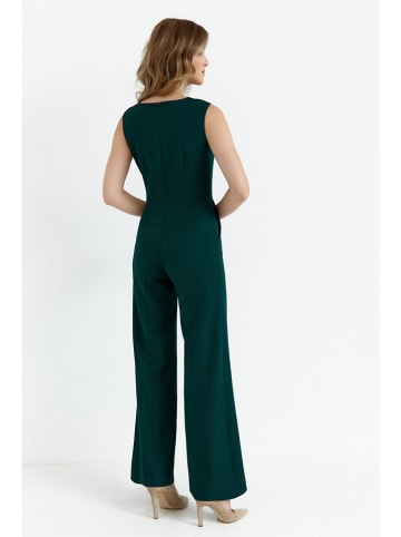 Jumpsuit in Dunkelgrün