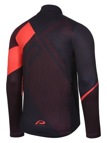 Fahrradtrikot "Henry Lee" in Rot/ Schwarz