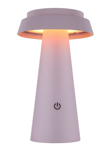 LED-Solarleuchte in Rosa - (H)23 x Ø 14 cm