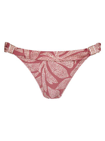 Bikini-Hose "Akamu" in Rot/ Weiß