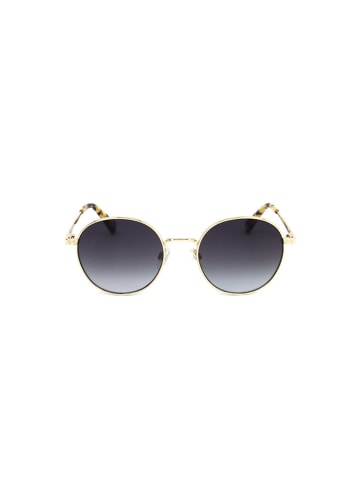 Damen-Sonnenbrille in Gold/ Schwarz