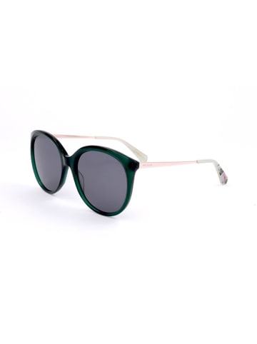 Damen-Sonnenbrille in Grün-Rosa/ Grau