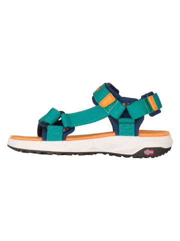 Sandalen "Lysefjord" in Grün