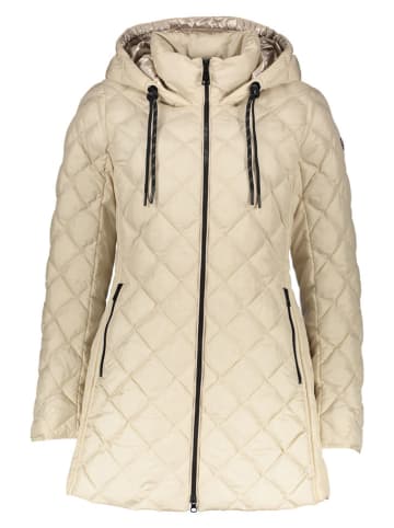 Steppjacke in Creme