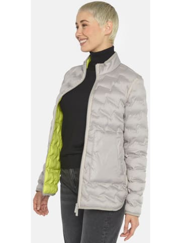 Steppjacke in Grau