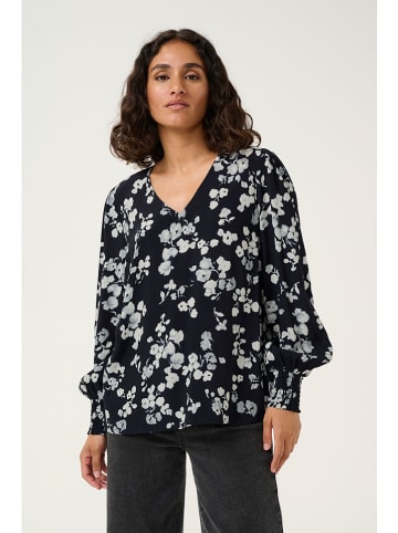 Bluse "Alice" in Dunkelblau