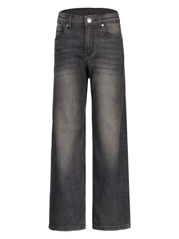Spijkerbroek "Missouri" - wide leg - antraciet