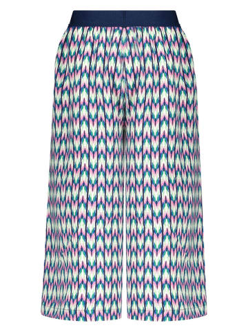Culotte in Blau/ Bunt