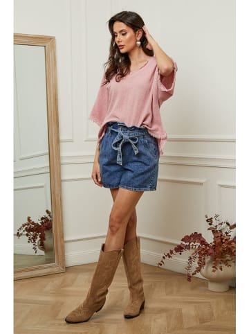 Blouse "Folies" lichtroze