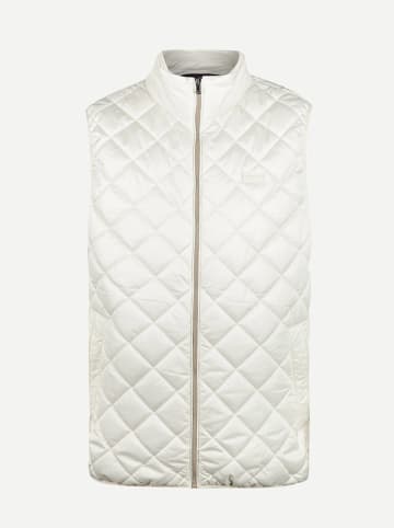 Steppweste in Creme
