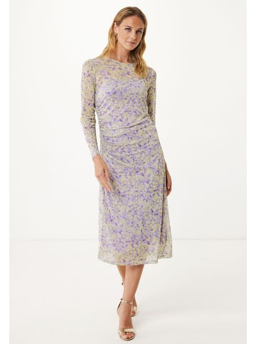 Jurk lila/geel
