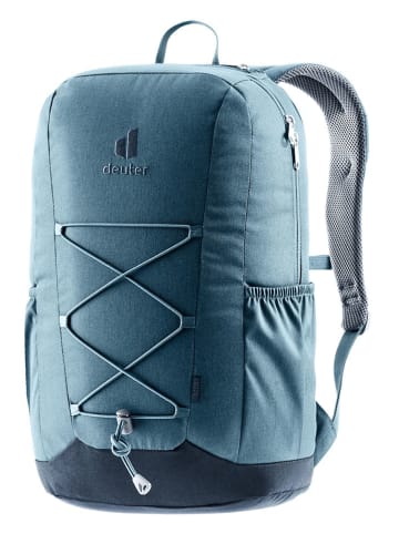Rucksack "Gogo" in Blau - (B)27 x (H)46 x (T)19 cm