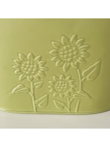 Übertopf "Aurelie" in Grün - (B)25,5 x (H)18 cm