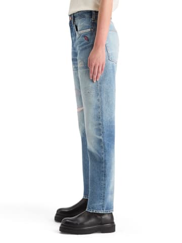 Spijkerbroek - boyfriend fit - blauw