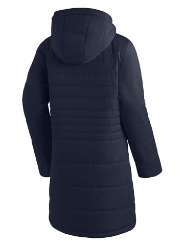 Doorgestikte mantel "Laerke 2.0" donkerblauw
