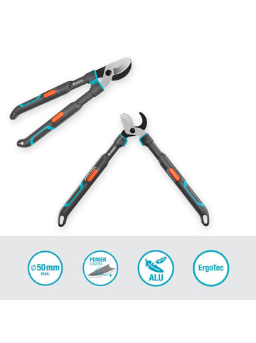 Astschere ''TeleCut'' in Grau - (L)67 x (B)18 cm