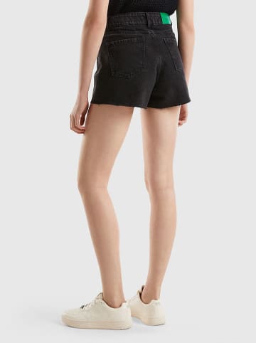 Jeans-Shorts in Schwarz