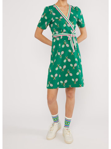 Jurk "Court Cache" groen