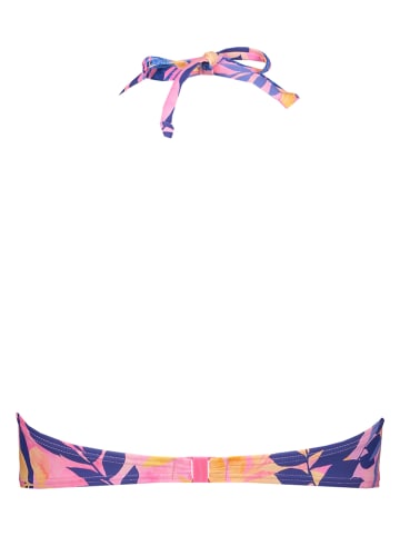 Biustonosz bikini "Leilani" w kolorze różowo-niebieskim