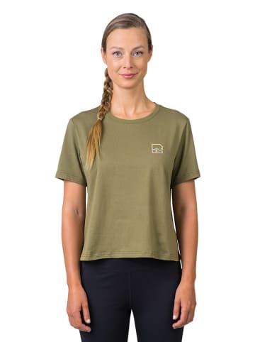 Koszulka "Elin" w kolorze khaki