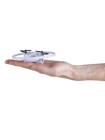 Dron zdalnie sterowany w kolorze białym - 14+