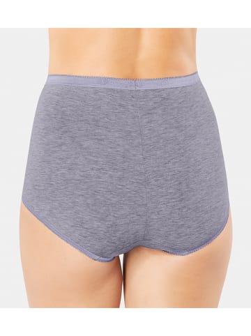 Figi high waist w kolorze szarym