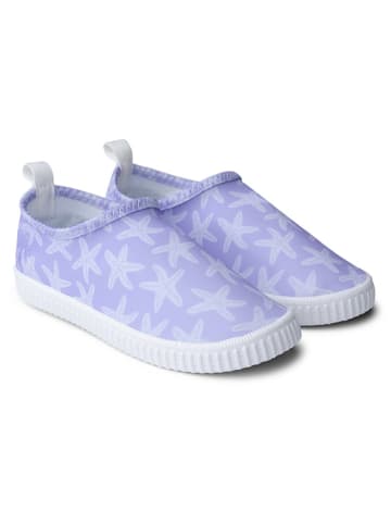 Buty kąpielowe "Lila Stars" w kolorze fioletowym