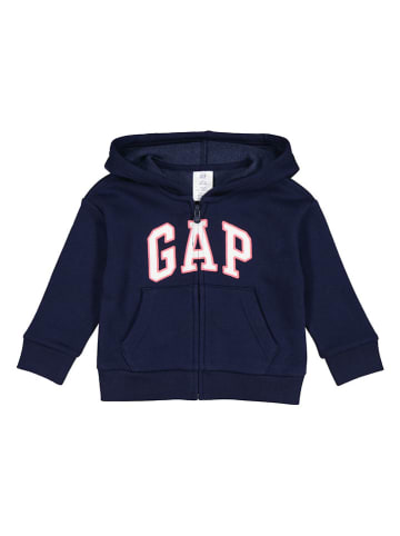 Sweatjacke in Dunkelblau