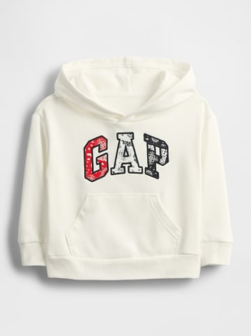 Hoodie donkerblauw/wit/rood