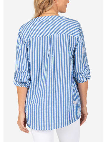 Bluse in Blau
